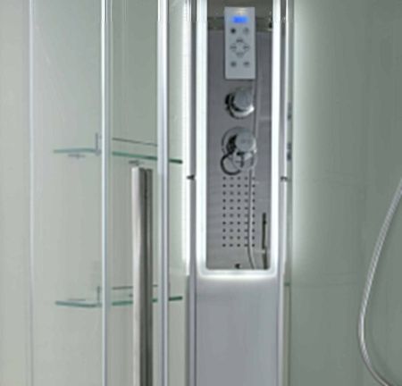 Душевая кабина AvaCan EM EM3912LLEDT 120х90 асимметричная с крышей ориентация левая