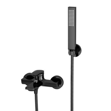 Смеситель для ванны Wasserkraft Glan 6600 6601 настенный черный