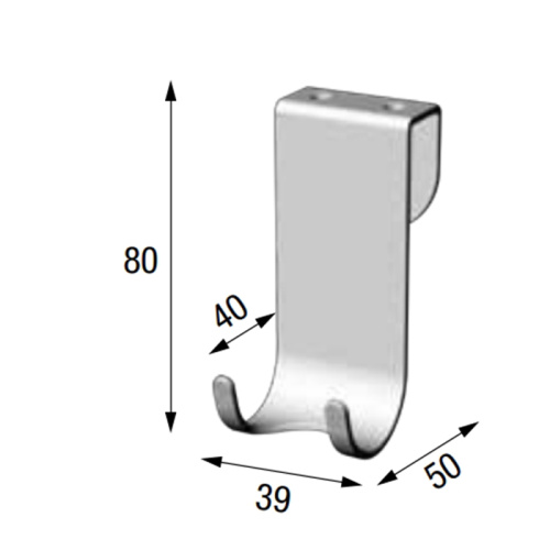 Крючок Novellini Frame R90APPEN0D - фото 2