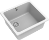 Кухонная мойка Rivelato BERKANA BK-45 brina 50х45 цвет белый
