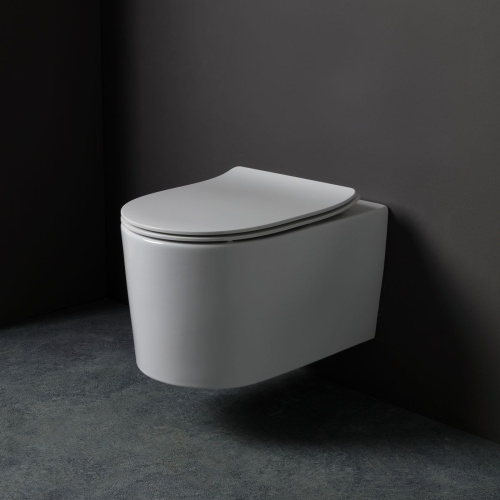 Унитаз White Ceramic Geo W10903SET01/Geo подвесной - фото 3