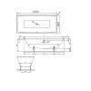 Ванна стальная Bette Loft 3172-000 PLUS 180х80 встраиваемая прямоугольная без ножек