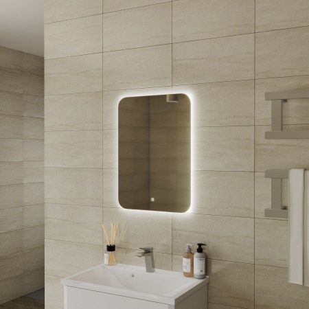 Зеркало с подсветкой Maretti Florenza FL145070P25EL 50х70 подвесное