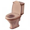 Унитаз-компакт напольный с бачком Santeri Вест 1P2018S0700BF бежевый с сиденьем каскадный смыв