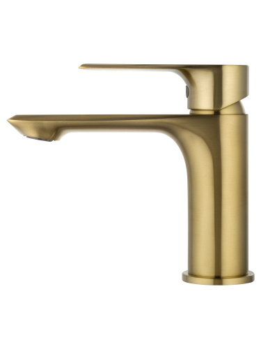 Смеситель Wonzon & Woghand Brilliant WW-88018079-BG на раковину золото - фото 2