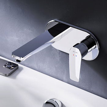 Смеситель Am.Pm Gem F90A72200 настенный хром без термостата