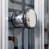 Душевая кабина AvaCan BM1590BLACK 90х90 четверть круга с крышей ориентация универсальная