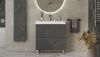 Тумба под раковину Velvex EDGE tn.EDG.9696.80.2Y графит 80х40 напольная цвет серый