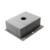 Кухонная мойка Melana ProfLine MLN-R6050H 60х50 цвет серый поверхность матовая