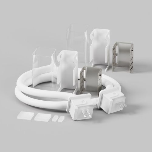 Двусторонний коннектор питания с проводом для гибкого неона Maytoni Led Strip 432013 - фото 2