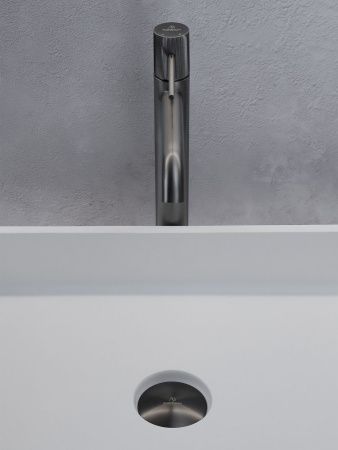 Смеситель для раковины AltroBagno Bilancia AltroBagnoBilancia010226GM на столешницу оружейная сталь