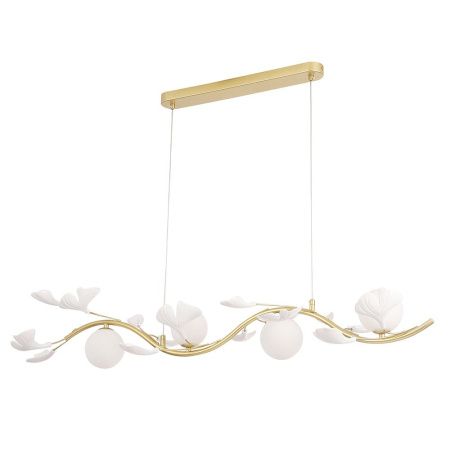 Светильник подвесной Crystal Lux Colibri (Цолибри) COLIBRI SP4 GOLD