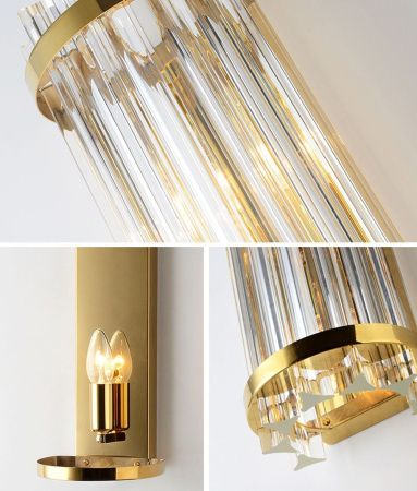Светильник настенный Delight Collection Wall lamp (Валл ламп) 88014W brass