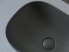 Раковина из сантехнического фарфора Ceramica Nova ELEMENT CN6009MDH 50х30 накладная цвет черный без отверстий под смеситель