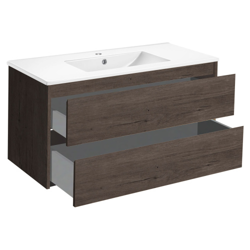 Тумба под раковину Vincea Gio VMC-2G100RO 100х46х50 - фото 3