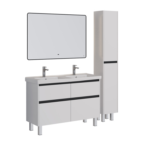 Зеркало с подсветкой LeMark Mioblack LM120ZM-black 120х80 подвесное - фото 5