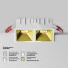 Светильник встраиваемый Maytoni Technical Alfa LED DL043-02-10W3K-SQ-W-1