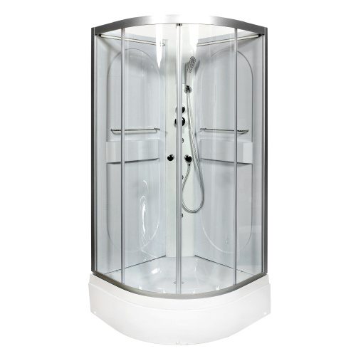 Душевая кабина AvaCan L510NLED+GM 100х100 четверть круга - фото 4