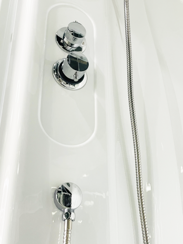 Душевая кабина Royal Bath BK RB90BK1-T 90х90 четверть круга - фото 4