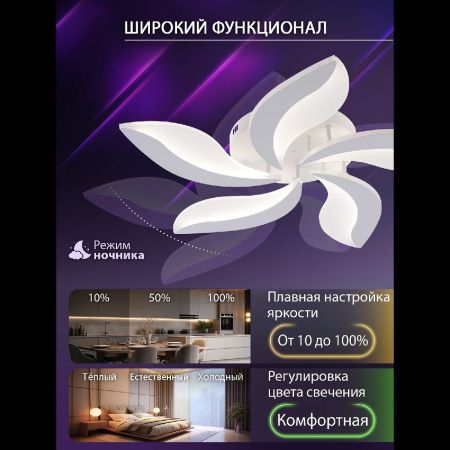 Люстра потолочная Natali Kovaltseva LED LAMPS 81459