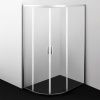 Душевой уголок Wasserkraft Lippe 45S 45S24 120х90 стекло прозрачное профиль хром без поддона