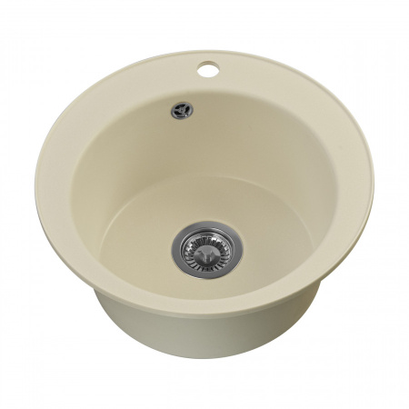 Кухонная мойка Aquaton Шелли 1A734732SS240 50х50 цвет белый