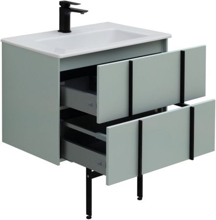 Тумба под раковину Allen Brau Reality 1.32004.PWM 70х50 подвесная цвет зеленый