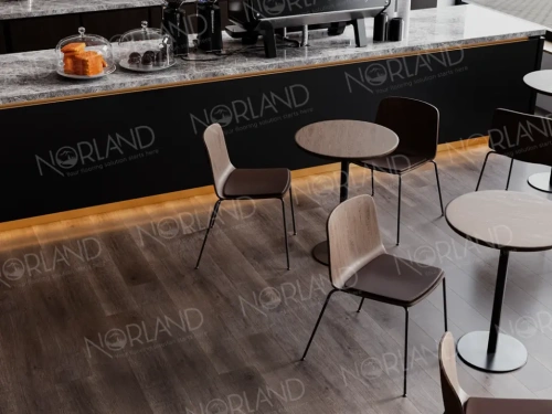 SPC ламинат Norland Sigrid Pluse 1006-2 Baggy толщина 0.4 см 43 класс 1220х183 - фото 2