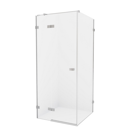Душевой уголок New Trendy AVEXA Chrome EXK-1493 110х80 стекло прозрачное профиль хром глянцевый без поддона