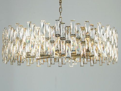 Люстра подвесная Newport 10120 10123+9/C gold - фото 2