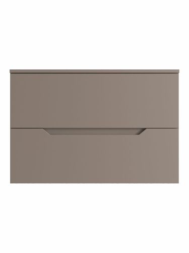 Тумба под раковину Orange Line Li-70TuLMDF 70х46х57 подвесная цвет латте матовый - фото 2