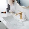 Смеситель Shevanik S4101G на раковину золото