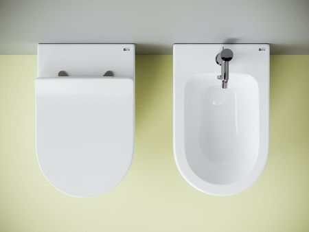 Биде напольное Ceramica Nova METROPOL CN4005 цвет белый