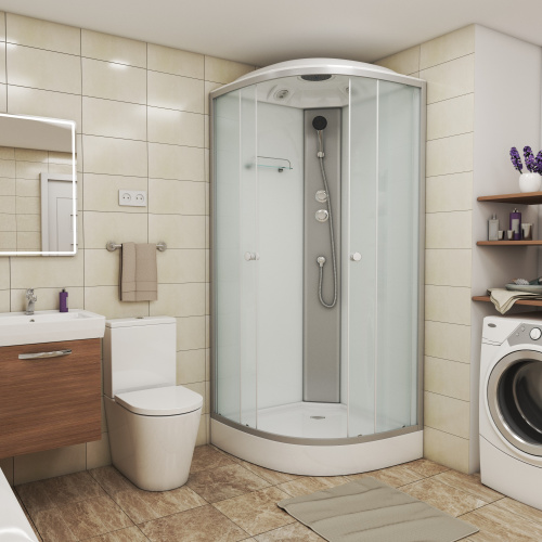 Душевая кабина Niagara Eco E90/13/MT 90х90 четверть круга - фото 3