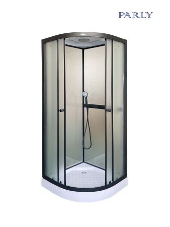 Душевая кабина Parly Frost F811B 80х80 четверть круга с крышей ориентация универсальная