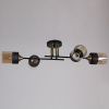 Люстра потолочная Reluce 48460-0.3-04 BK+COPPER