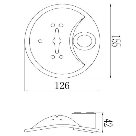 Мыльница Savol S12-02