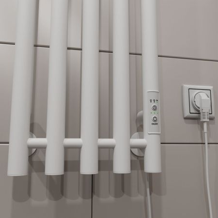 Полотенцесушитель электрический Altasan АргоЛюкс АргоЛюкс12027БМ 25х120 белый