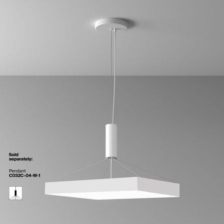 Светильник потолочный Maytoni Technical Zon (Зон) C032CL-90W4K-SQ-W
