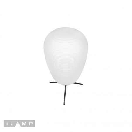 Настольная лампа iLamp Moon (Моон) AT9041-1B WH