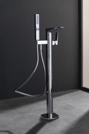 Смеситель для ванны и душа Allen Brau Infinity 5.21009-00 напольный хром
