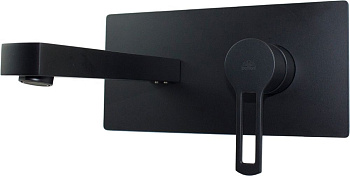 Смеситель Paffoni Ringo RIN105NO встраиваемый в стену черный без термостата