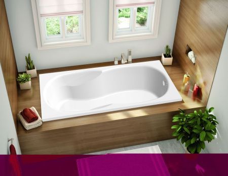 Ванна акриловая C-Bath CBQ005003 150х70 пристенная прямоугольная