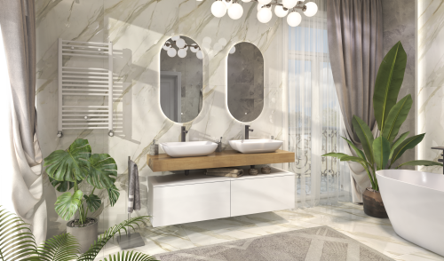 Столешница Velvex UNIT st.UNI.160-67 160х50х11 подвесная цвет дуб французский - фото 5