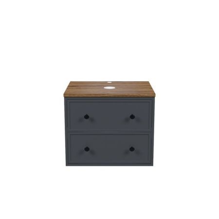 Тумба под раковину Iddis Torr TOR60DMi95K 60х50 подвесная цвет серый