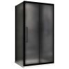 Душевой уголок Abber Schwarzer Diamant AG30150BMH-S100BM 150х100 стекло матовое профиль черный без поддона