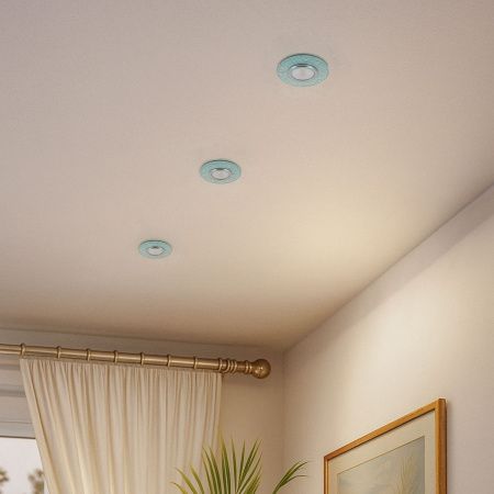 Светильник встраиваемый Fametto Luciole (Луциоле) DLS-L208 GU5.3 CHROME/WHITE