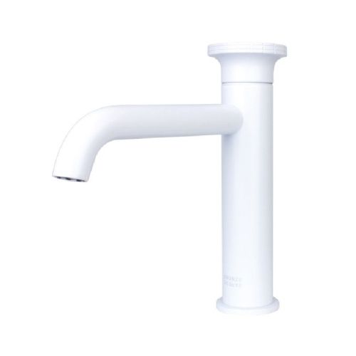 Смеситель Bronze de Luxe OMG! 9009W-R на раковину белый - фото 5