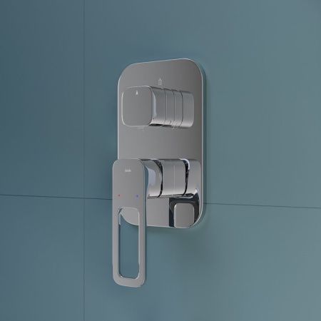 Смеситель для душа IDDIS Slide SLISB00i68 встраиваемый в стену хром