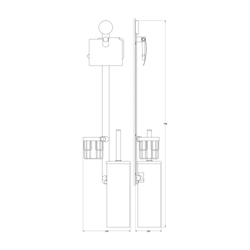 Стойка Artwelle Harmonie HAR 055 - фото 2